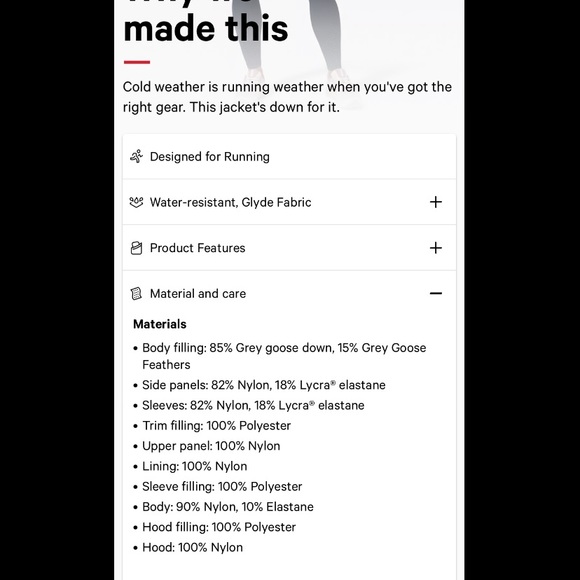 🍓SOLD NWT Authentic Lululemon down for it all - Picture 2 of 6